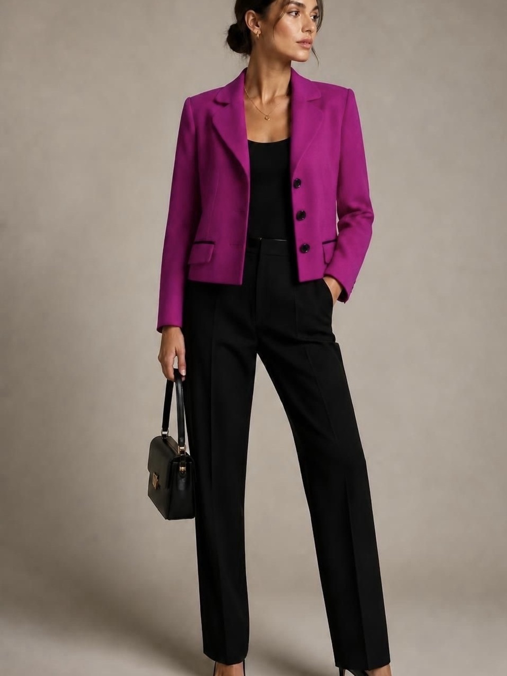 Vintage Le Suit Pink Blazer Like New